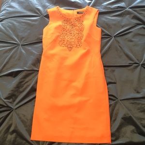 Orange dress